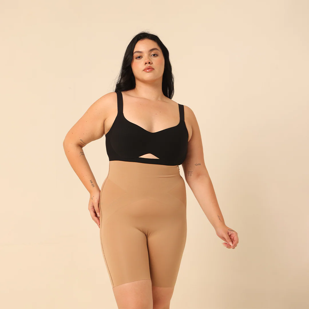 SculptFit Mid-Thigh Shaper Shorts - Image 8